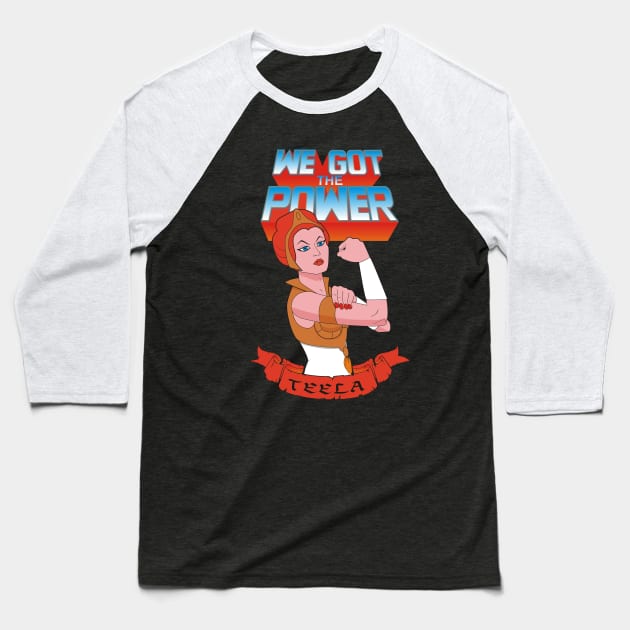 We got the power Baseball T-Shirt by seronores